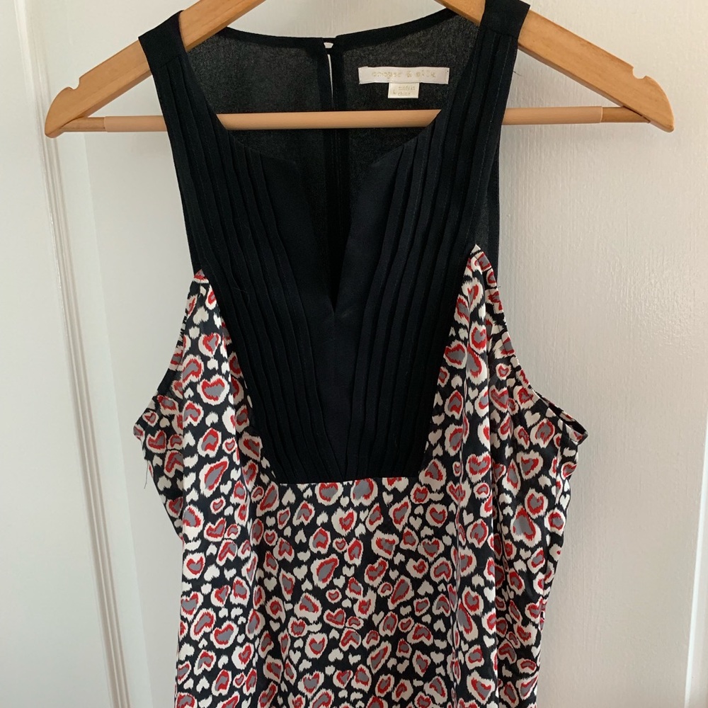 Cooper and Ella red hearts sleeveless blouse